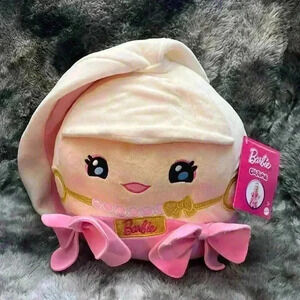 Barbie Cuutopia Squishy Plush Inspired  By Signature Look Collectible
Pink